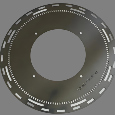 سعر جيد Chemical etching stainless steel encoder disk for optical encoder sensor  الانترنت