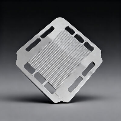 سعر جيد Titanium Etching Service For Custom 0.6mm Thickness Micro Flow Channel Metallic Bipolar Plate الانترنت