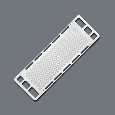حفر الألومنيوم الدقة المخصصة دون حفرة وتوتر أجزاء معدنية المصنع