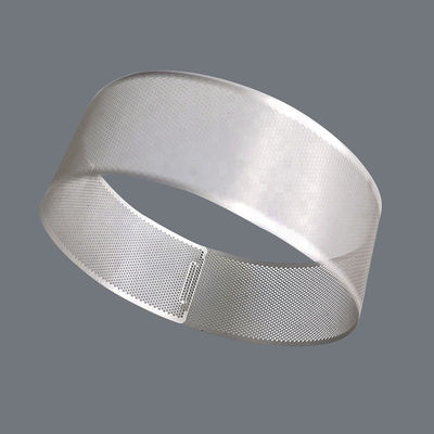 شبكة شاشة مرشح محفورة من الفولاذ المقاوم للصدأ 304 بدقة مخصصة 0.1 مم لكاشف الدخان